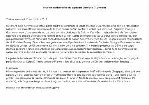 2019 09 11 TOULON 102EME ANNIVERSAIRE DE LA DISPARITION DE GEORGES GUYNEMER